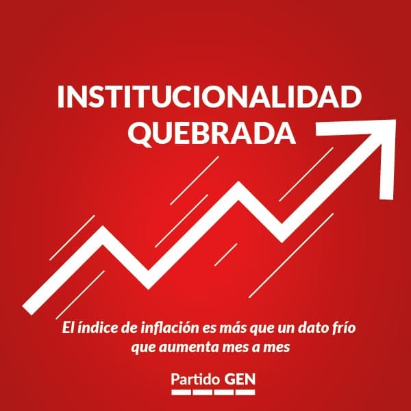 INSTITUCIONALIDAD QUEBRADA: